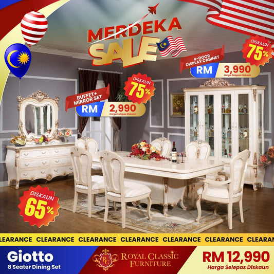 GIOTTO 8-Seater Dining Set