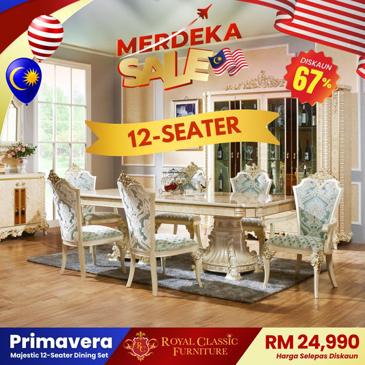 PRIMAVERA 12-Seater Dining Set