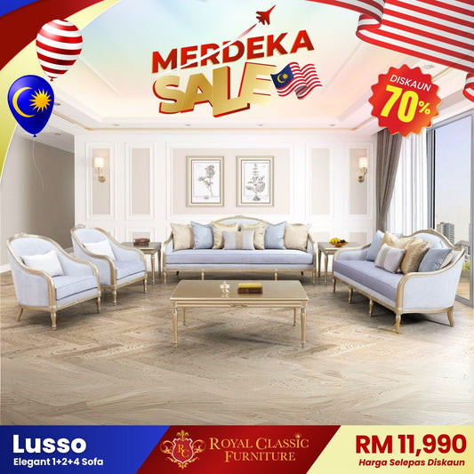 LUSSO 1+2+3 Seater Sofa Set
