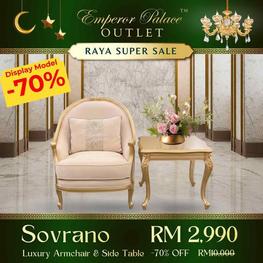 SOVRANO Armchair & Side Table