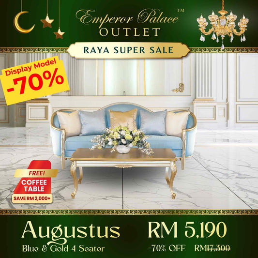 AUGUSTUS 4 Seater Sofa