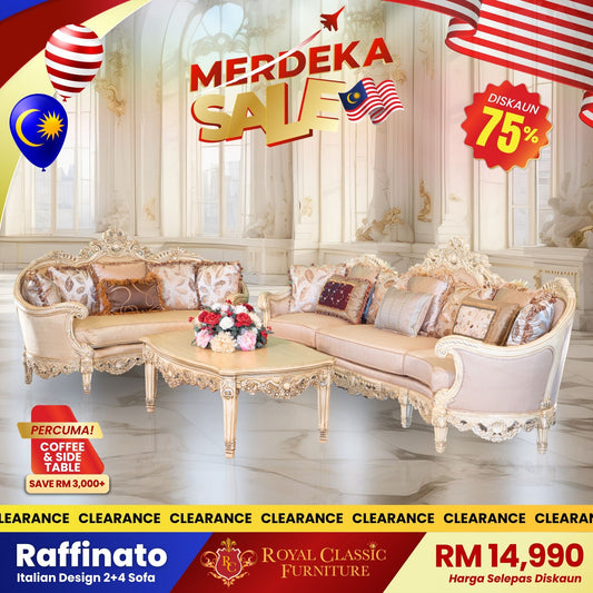 RAFFINATO 2+4 Seater Sofa Set