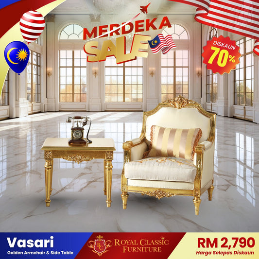 VASARI Armchair & Side Table