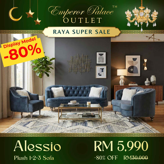 ALESSIO 1+2+3 Seater Sofa Set