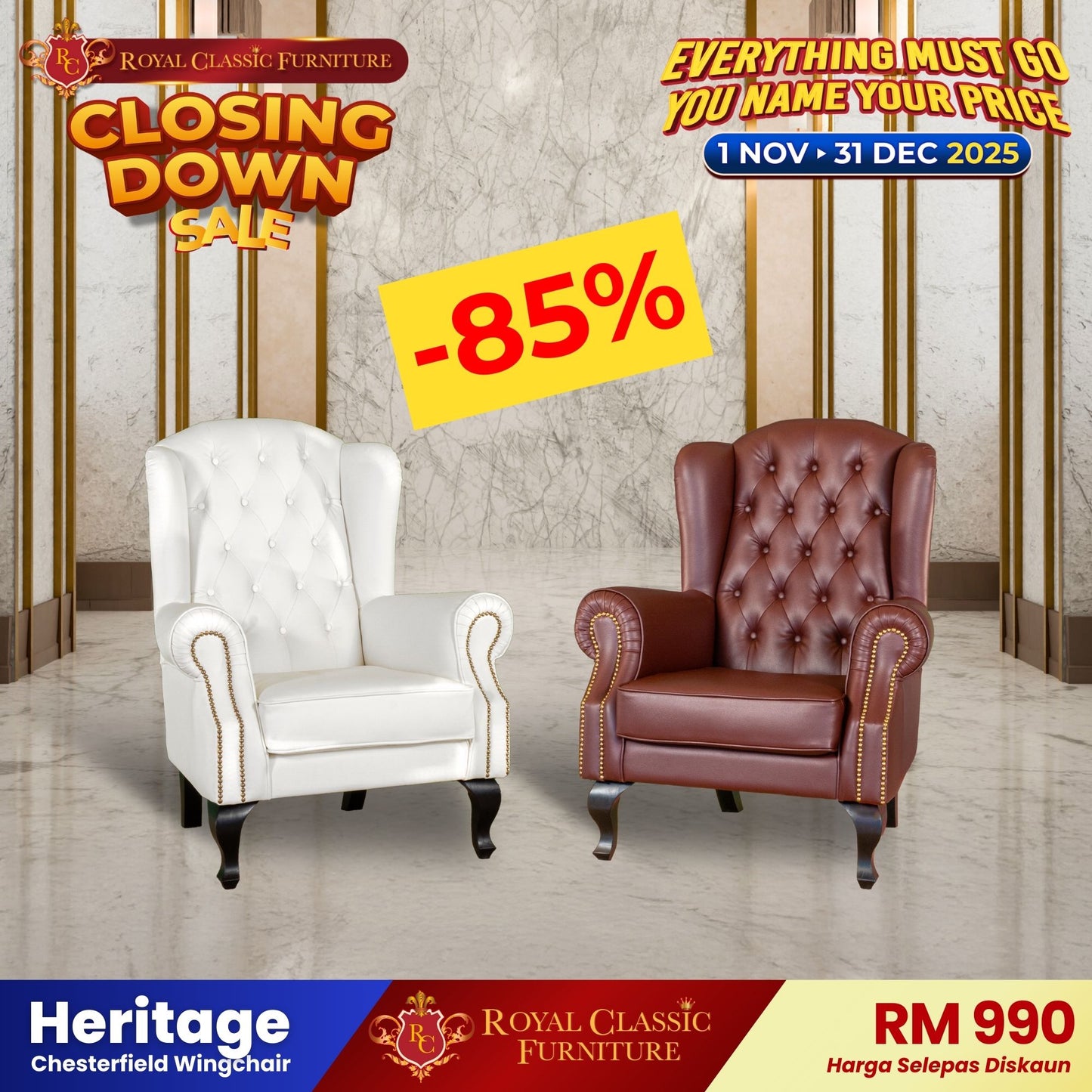 HERITAGE Wingchair