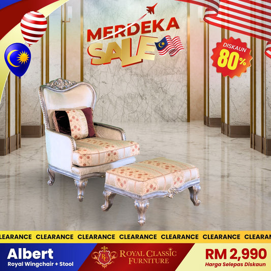 ALBERT Wingchair & Stool
