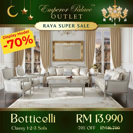 BOTTICELLI 1+2+3 Seater Sofa Set