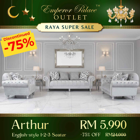ARTHUR 1+2+3 Seater Sofa Set