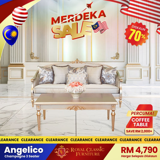 ANGELICO 3 Seater Sofa
