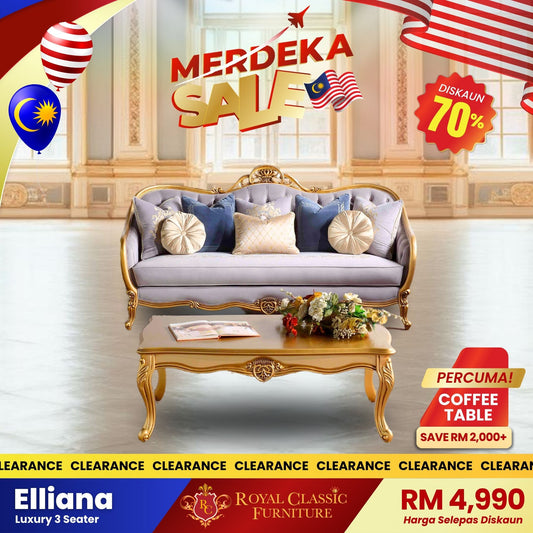ELLIANA 3 Seater Sofa