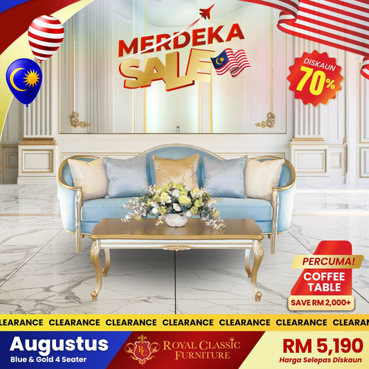 AUGUSTUS 4 Seater Sofa