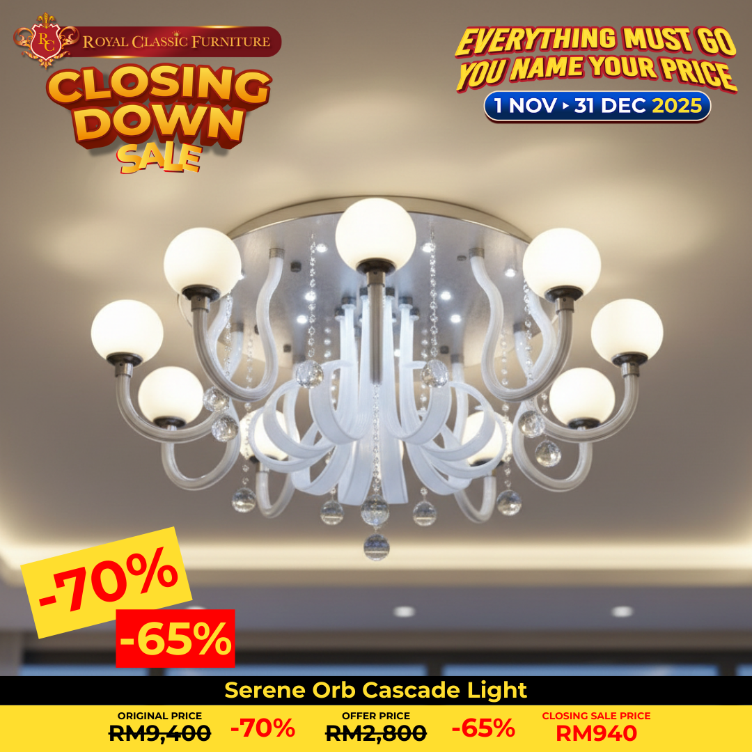 Serene Orb Cascade Light