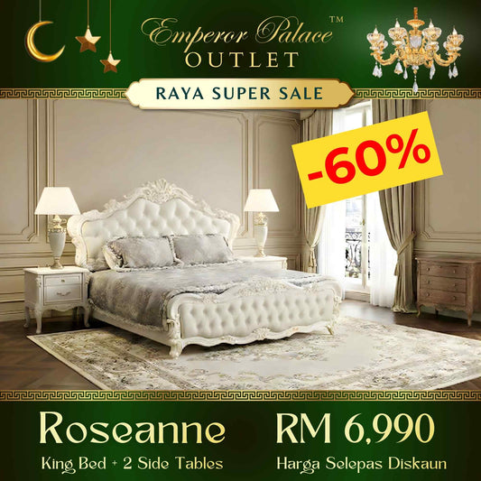 ROSEANNE King Bed Set