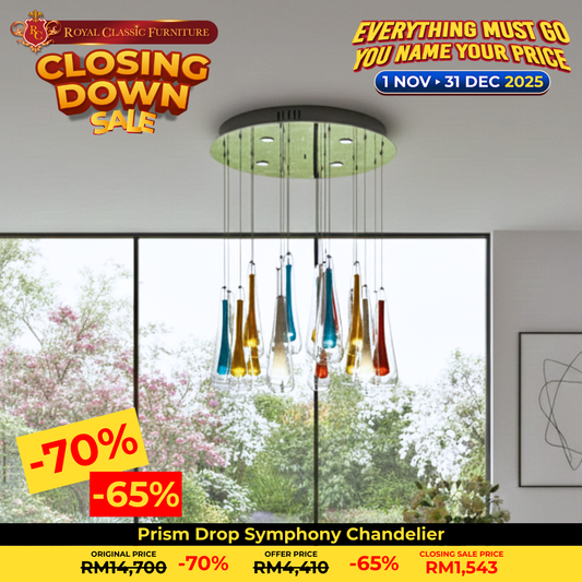 Prism Drop Symphony Chandelier