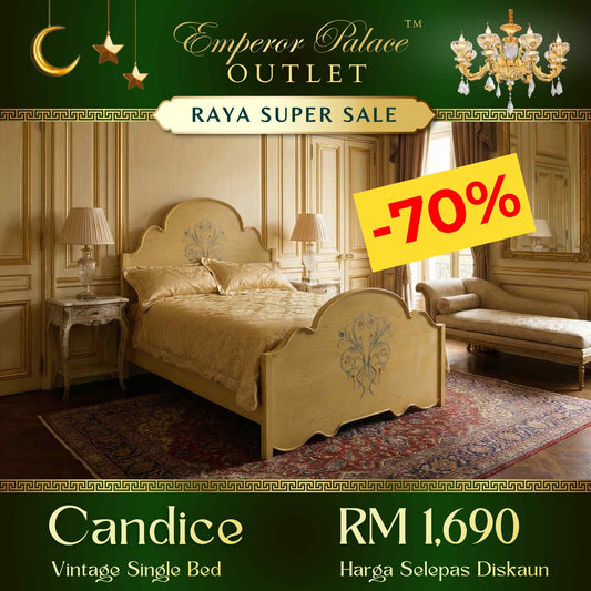 CANDICE Vintage Single Bed