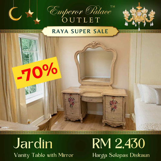 JARDIN Vanity Table + Mirror