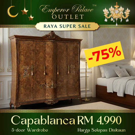 CAPABLANCA 5-Door Wardrobe
