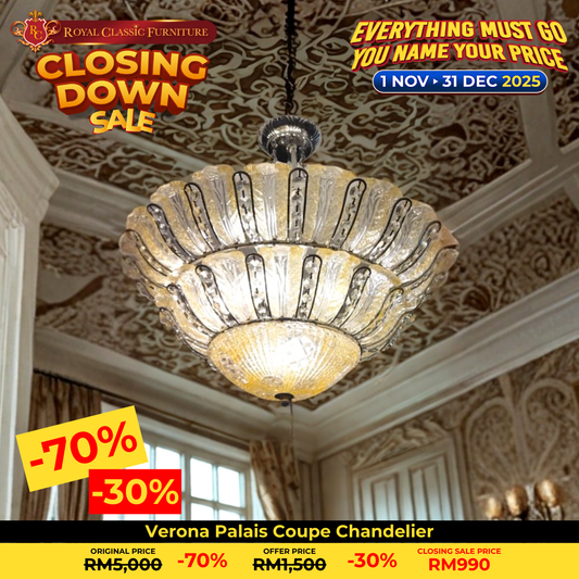 Verona Palais Coupe Chandelier