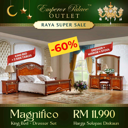 MAGNIFICO King Bed Set