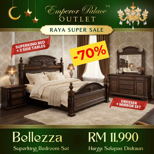 BELLEZZA Superking Bed Set