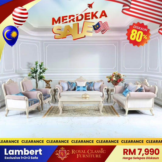 LAMBERT 1+2+3 Seater Sofa Set