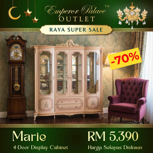 MARIE 4-Door Display Cabinet