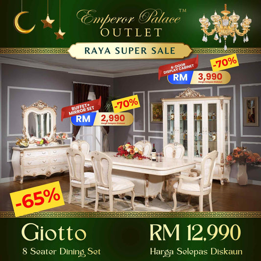 GIOTTO 8-Seater Dining Set