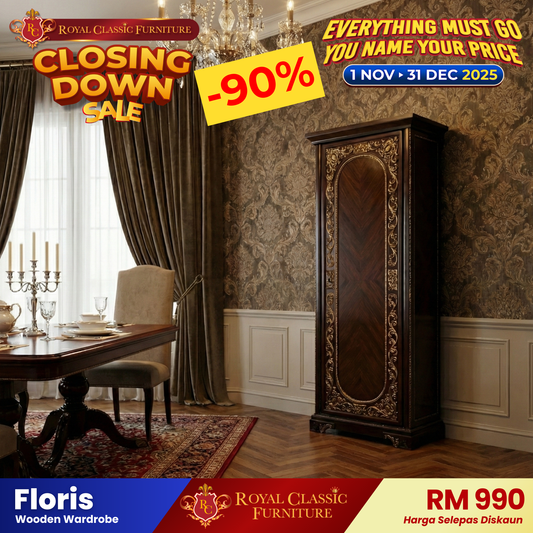 FLORIS 1-Door Wardrobe