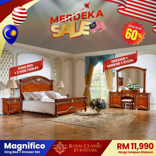 MAGNIFICO King Bed Set