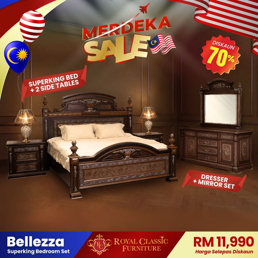 BELLEZZA Superking Bed Set
