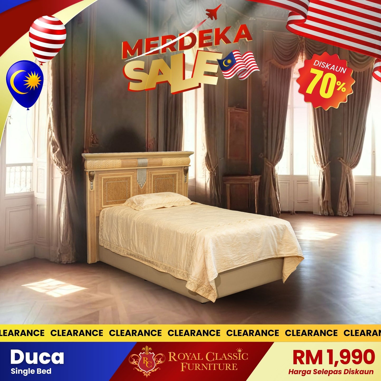 DUCA Single Bed